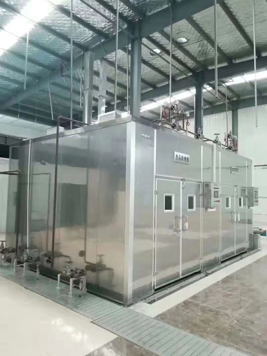 益陽瑪山產(chǎn)業(yè)機械有限公司，湖南益陽螺旋風(fēng)管廠家，熱風(fēng)食品烤房